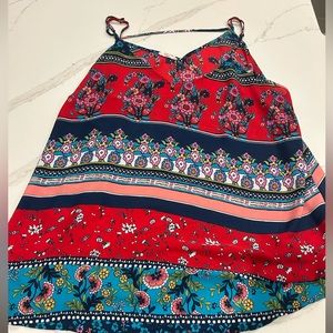 Maurices Boho Adjustable spaghetti Strap Top